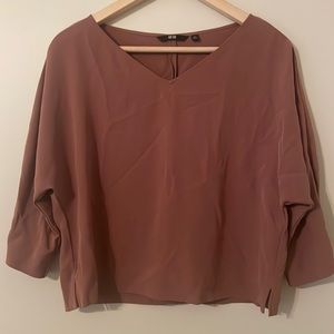 Uniqlo Berry Blouse